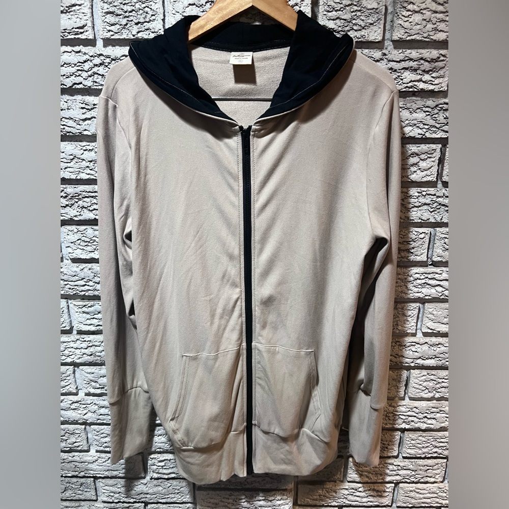 MADE IN CANADA ButterCream Clothing zip up hoodie